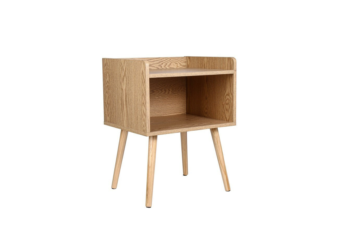 Rolialos Bedside Table Side Table Bedroom Storage