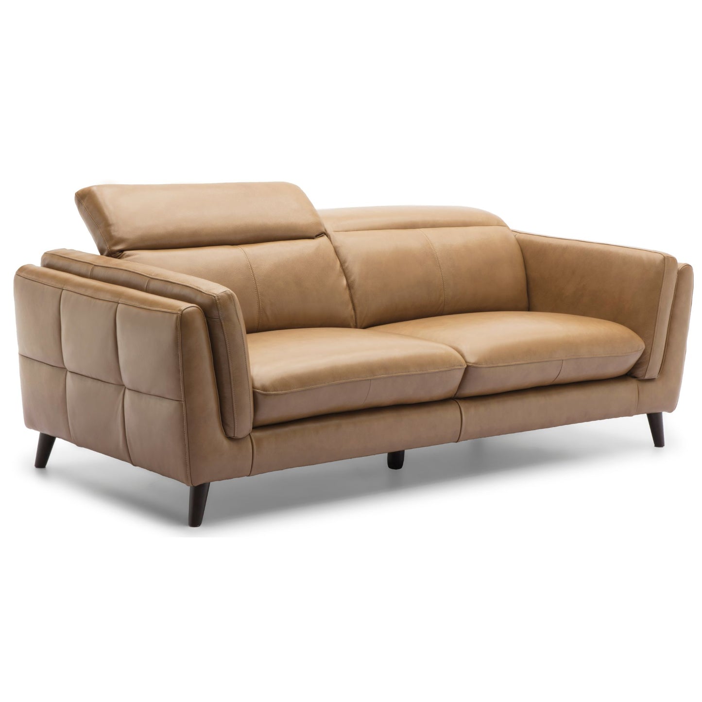 Quince 2 Seater Sofa Genuine Leather Upholstered Coach Lounge