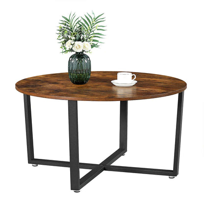 VASAGLE Round Coffee Table